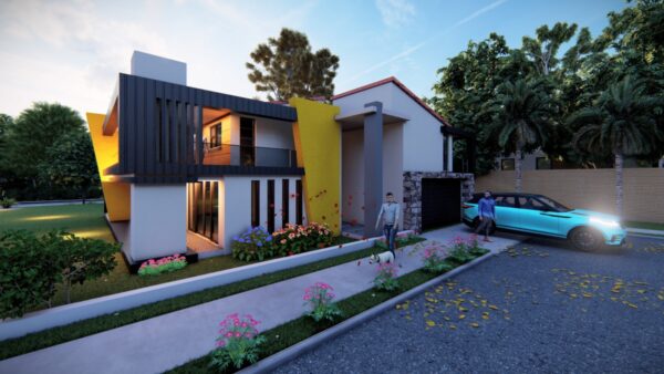 4 Bedroom House Plan ID :004