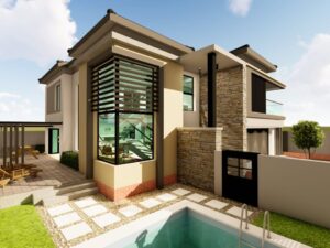4 Bedroom House Plan ID :002
