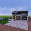 4 Bedroom House Plan ID :006