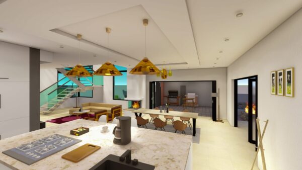 4 Bedroom House Plan ID :002