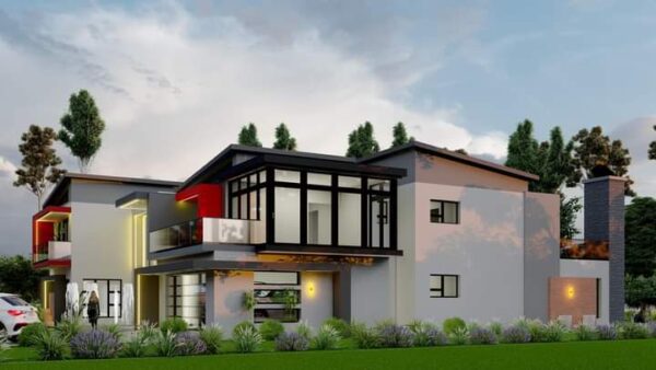 Double Storey House PLAN ID :020