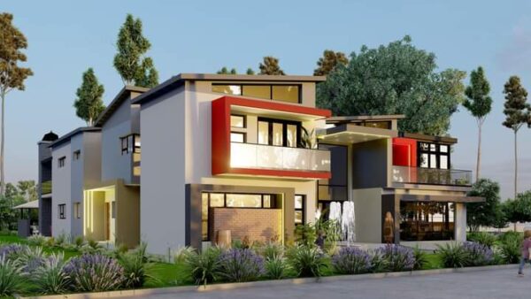 Double Storey House PLAN ID :020