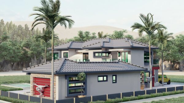 Double Storey House Plan ID: 021