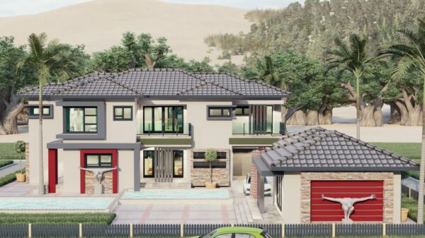 Double Storey House Plan ID: 021