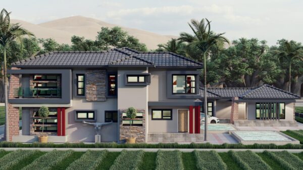 Double Storey House Plan ID: 021