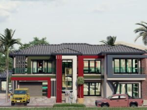 Double Storey House Plan ID: 021-house-plan-for-sale-limpopo