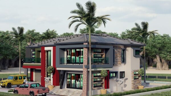 Double Storey House Plan ID: 021