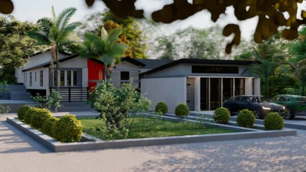 Single Storey House Plan for sale-Dikatlego-Engineering